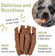 Farm Hounds - Chicken Strips - Premium Natural Chicken Jerky For Dogs - From 100% Humanely Raised Chicken - Break-To-Size - Great For Training & Treats - No Added Fillers - Made in USA -4.5oz - 1 Pack