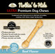Fieldcrest Farms Nothing to Hide Natural Rawhide Alternative 9'' Knotted Bone for Dogs - Premium Grade Easily Digestible Dog Chews - Ultimate Dog Bones for Aggressive Chewers (1 Count)