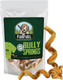Spiral Bully Sticks - Premium Single-Ingredient Chew for Dogs - Made from Beef Pizzle - Bully Stick Springs for Dogs are Low Odor & Healthy (6 Pack)