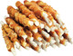 MON2SUN Dog Treats, Rawhide Twist Chicken Hide Sticks, Suitable for Puppy and Small Dogs, 5 Inch (Chicken, Pack of 40)