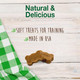 Nylabone 3 Pack of Chicken Flavor Natural Healthy Edibles Chewy Bites, 12 Ounces Each, Grain-, Made in The USA