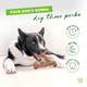 Benebone Wishbone Durable Dog Chew Toy For Aggressive Chewers Real Bacon Made