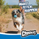 Chuckit Rebounce Ball Dog Toy Bouncy Fetch Balls For Dogs Made From 2060 Lbs Pack Of 2