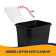 Arm & Hammer Premium Top Entry Litter Box With Filter To Clean Paws And
