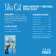 Buddy Biscuits Tiki Cat Born Carnivore Silver Functional Wet Cat Food Topper For 1.5 Oz 12 Count