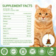 Derggzey Hairball Treatment For Cats Cat Hairball Remedy Supports Skin & Coat