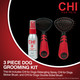 Chi For Dogs Small Dog Detangling Kit Grooming Set With Detangling Spray 3Piece