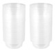 Crittzoo 100Pcs Crested Gecko Food Dish Cups 0.5Oz