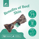 Bark'n Big Beef Shin Bone For Large Dogs