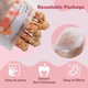 Asmpet Beef Tendon Dog Treats Chicken Wrapped Beef Tendon Knotted Bones Long