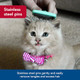 Coastal Pet Li'l Pals Kitten Slicker Brush With Coated Tips