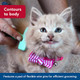 Coastal Pet Li'l Pals Kitten Slicker Brush With Coated Tips