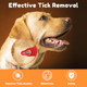 Dimsem 3 Pack Portable Tick Removal Tools Tick Remover Tools For Dogs 3 Pack