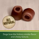 Greenies Pill Pockets Treats For Dogs Hickory Smoke Tablet Size (Pack Of 30 Count