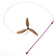 Gocat Da PurrPeller Cat Toy A Feather Propeller That Spins As It