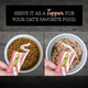 Fussie Cat Chicken And Beef Puree Lickable Cat Treats Pouch Pack Of 4 0.5Oz Pack Of 4