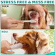 Ecoearth Premium Teeth Cleaning Wipes For Dogs & Cats 50 Pcs Pet