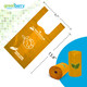 Greenbone Biobase Cat Or Dog Poop Bags With Handles Tie 18 Dispenser 216 Bags