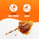 Good 'n' Fun Triple Flavor Wings Chews For All Dogs Treat Your Dog To 12 Ounces Pack Of 2