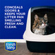 Fresh Step Cat Litter Crystals Deodorizer Non Toxic Odor Neutralizing Crystals For Litter 15 Ounce 3 Pack