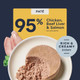 Instinct Pate Kitten Entrees Wet Canned Cat Food GrainFree Real Chicken 3 Oz Pack Of 24