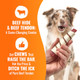 Good 'n' Fun Triple Flavor Wraps With Beef Tendon Chews HighProtein Dog Treat For 8 Count