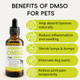 Jdicklary Topical 99.995% Dmso For Dogs Lipoma Lipoma Treatment For Dogs Reduce 1.7 Oz