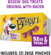 Purina Beggin' Strips Dog Treats, Original With Bacon Flavor - (Pack of 2) 26 oz. Pouches