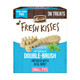 Merrick Fresh Kisses Natural Dental Chews Toothbrush Treat Shape Infused With Real 1525 Lbs 36 Ct
