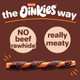 Hartz Oinkies Beefy Twists With 100% Real Beef Flavorful BeefhideFree Natural Dog 14 Count