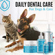 MaxiGuard Maxi/Guard Dental Cleansing Wipes For Dogs Cats Horses And Companion Animals 100 Wipes