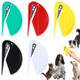 Heartfeltyire 5Pcs Pet Knot Opener Knotting Comb Removal Dematting Hair Flea Brush