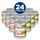Hill's Science Diet Adult 7+ Senior Vitality Wet Cat Food Chicken & Vegetable Stew 2.9 Oz 24Pack