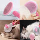 Keeplkvoc 7 Pcs Dog Brush Dog Grooming KitsDog Shedding Brush'selfCleaning Brush With