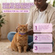 Hoozzch Calming Collar For Cats 4 Packs Adjustable Calming Cat Collar With 4 Pack 15 Inch