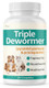 Poxo Dewormer For Dogs & Cats 7Way Wormer For Tapeworms Roundworms & 25 Chewable