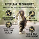 Purina Pro Plan Allergen Reducing Sensitive Skin & Stomach High Protein Cat Food Liveclear 3.2 Lb