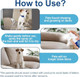 Pudxlre No Chew Spray For Dogs Bitter Apple Effective Anti Chew Spray 120Ml