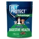 Pet Protect Digestive Health Supplement With Probiotics For Dogs VetFormulated Lactoquil ChickenFlavored Soft 60 Count