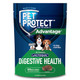 Pet Protect Digestive Health Supplement With Probiotics For Dogs VetFormulated Lactoquil ChickenFlavored Soft 60 Count