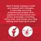 Rewardables Beef & Bully Collagen Puff Treats For Dogs For Rewarding And 6 Oz