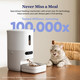 Pawsync Automatic Cat Feeder Wifi Smart Scale Tracks Pet's Food Intake App 3.6L