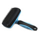 Pets First SelfCleaning Slicker Brush For Dogs And Cats Retractable Design For Quick