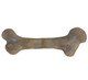 Pet Qwerks Dinosaur Barkbone Nylon Dog Bone For Aggressive Chewers Bacon Flavor 6.5"