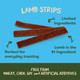 Pet 'n Shape Lamb Jerky Dog Treats 3 Ounce