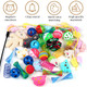 Quozuo 30 Pcs Cat Toy Kitten Toys Set Interactive Cat Toy Wand