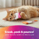 Smartykat Tea Teazers Catnip Cat Toys Pink/Orange 2 Count