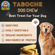 Taboche Dog Chew- Yak Cheese - All Natural & Organic- Long Lasting- A Flavor of The Himalayas - Medium - 5.5 oz (155g) - Pack of 2 Taboche Dog Chew- Yak Cheese - All Natural & Organic- Long Lasting- A Flavor of The Himalayas - Medium - 5.5 oz (155g) - Pack of 2