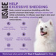 Synergylabs ShedX Shed Control Shampoo For Dogs 16 Oz