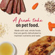 The Honest Kitchen Human Grade Dehydrated Dog Food Gourmet Grains Dog Food Chicken & 4 Lb